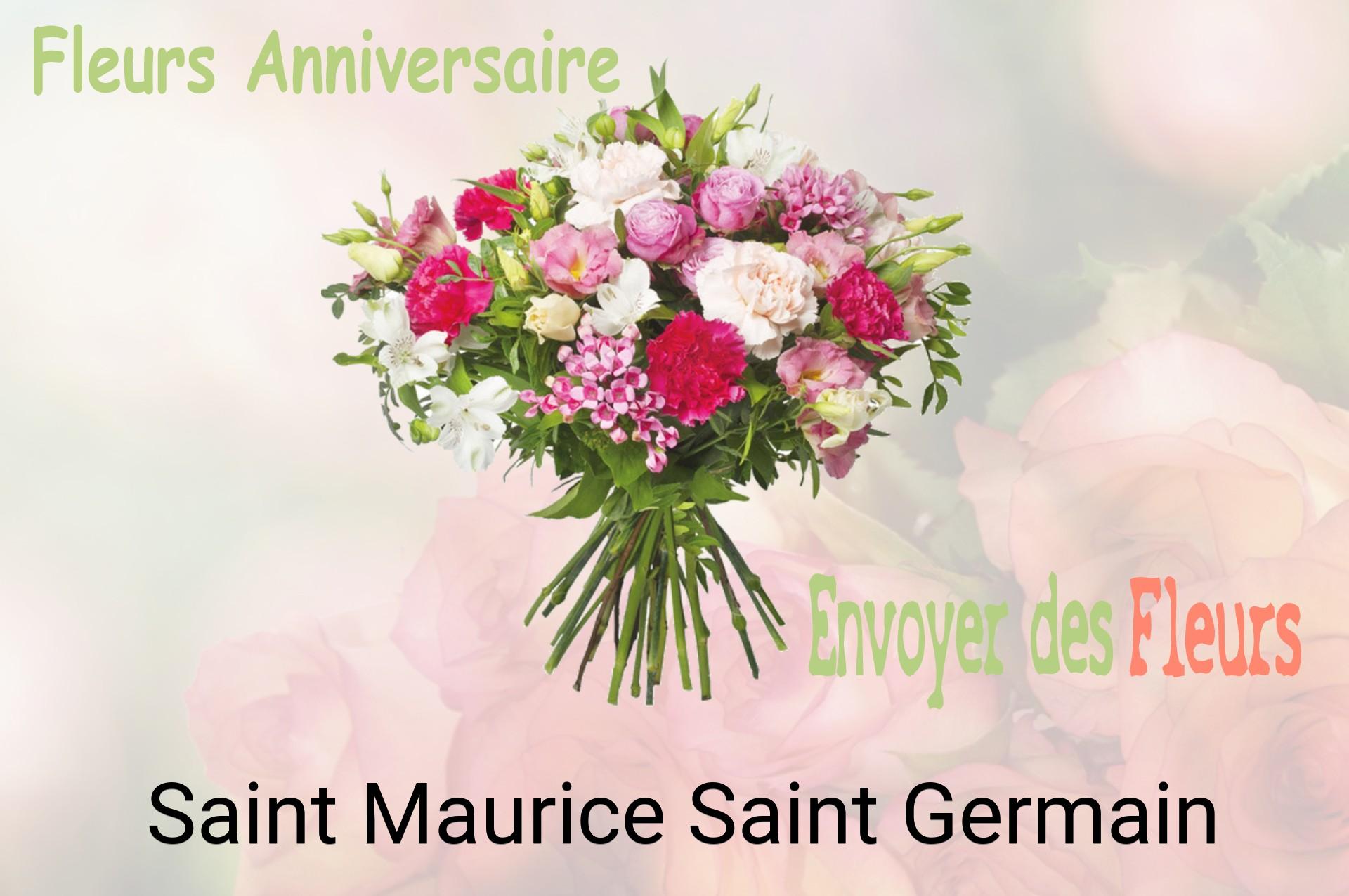 Bouquet de fleurs d’anniversaire livré à Saint-Maurice-Saint-Germain