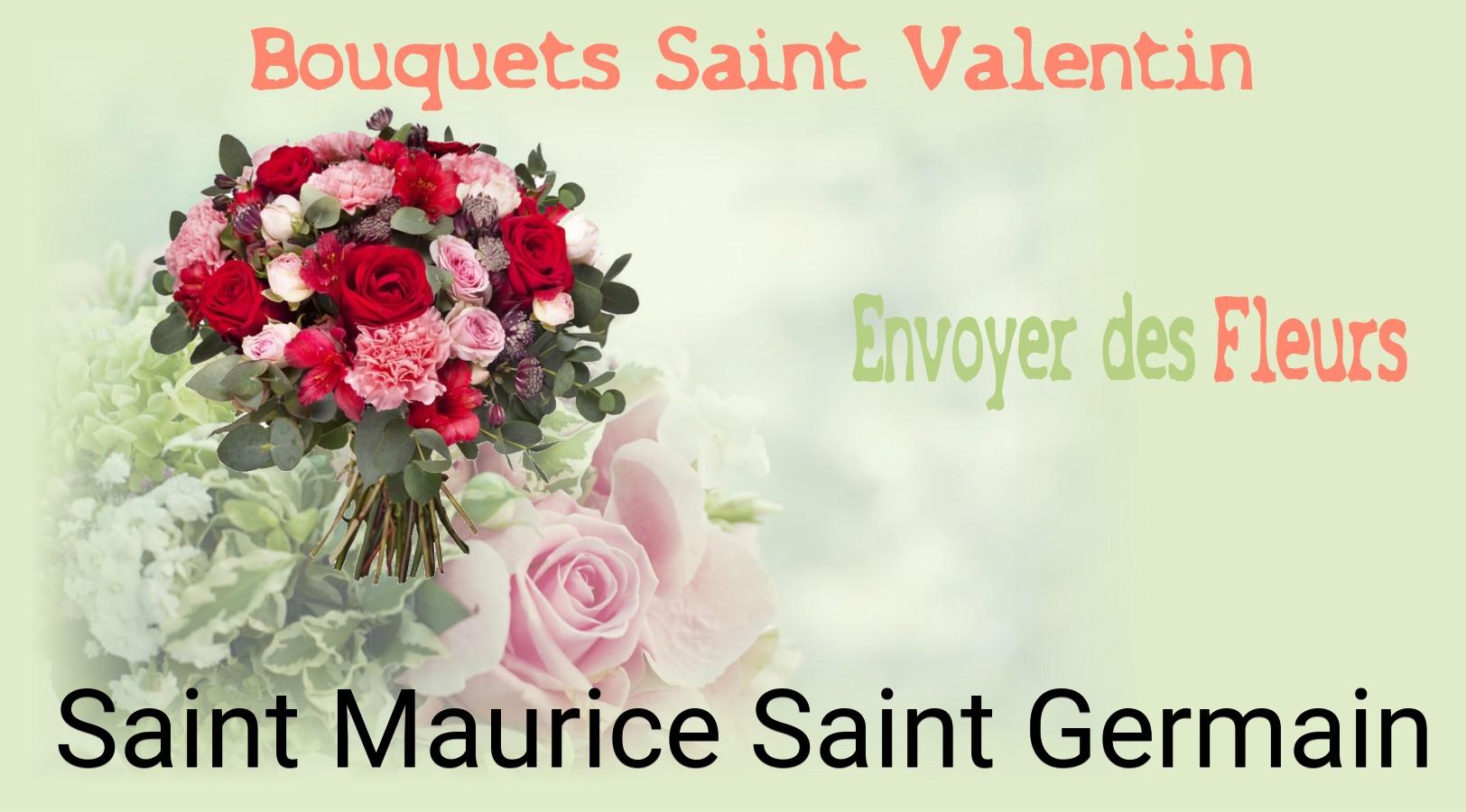 Roses de Saint-Valentin livrées à Saint-Maurice-Saint-Germain